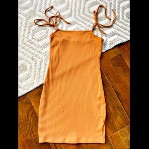 LIKE NEW size medium short LA Hearts dress with straps